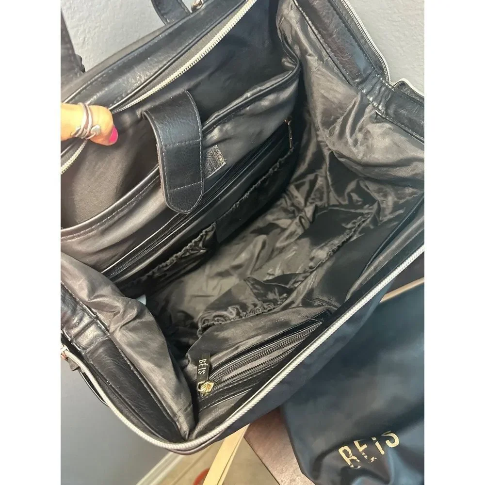 BEIS Revolve Backpack Diaper Bag Baby Maternity Lightweight Black